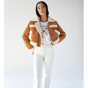 UO Salem Corduroy Sherpa Jacket